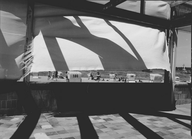 Shadows and Beach Scene