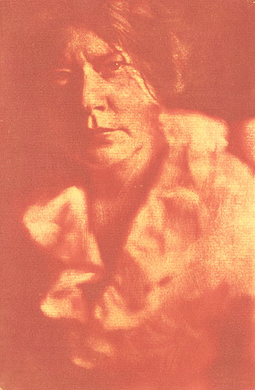 Portrait of a Woman in Red