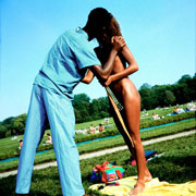 Joel D. Levinson - Untitled #24 (Couple Kissing)