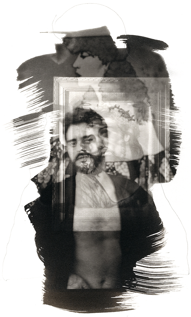 Tom Shillea--Self Portrait as King of Sorrows