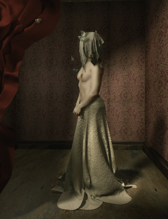 A High Wind from Damascus (Female Nude) A High Wind from Damascus (Female Nude)