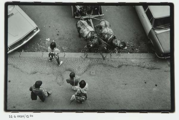 "Views from the Window of My Flat" (Horse Cart and People) "Views from the Window of My Flat" (Horse Cart and People)